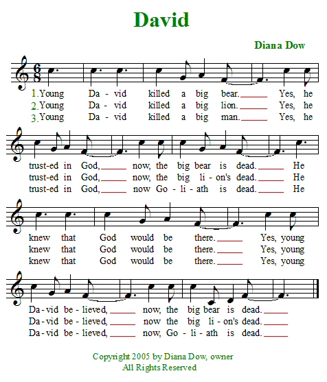 Bible Songs About David And Jonathan